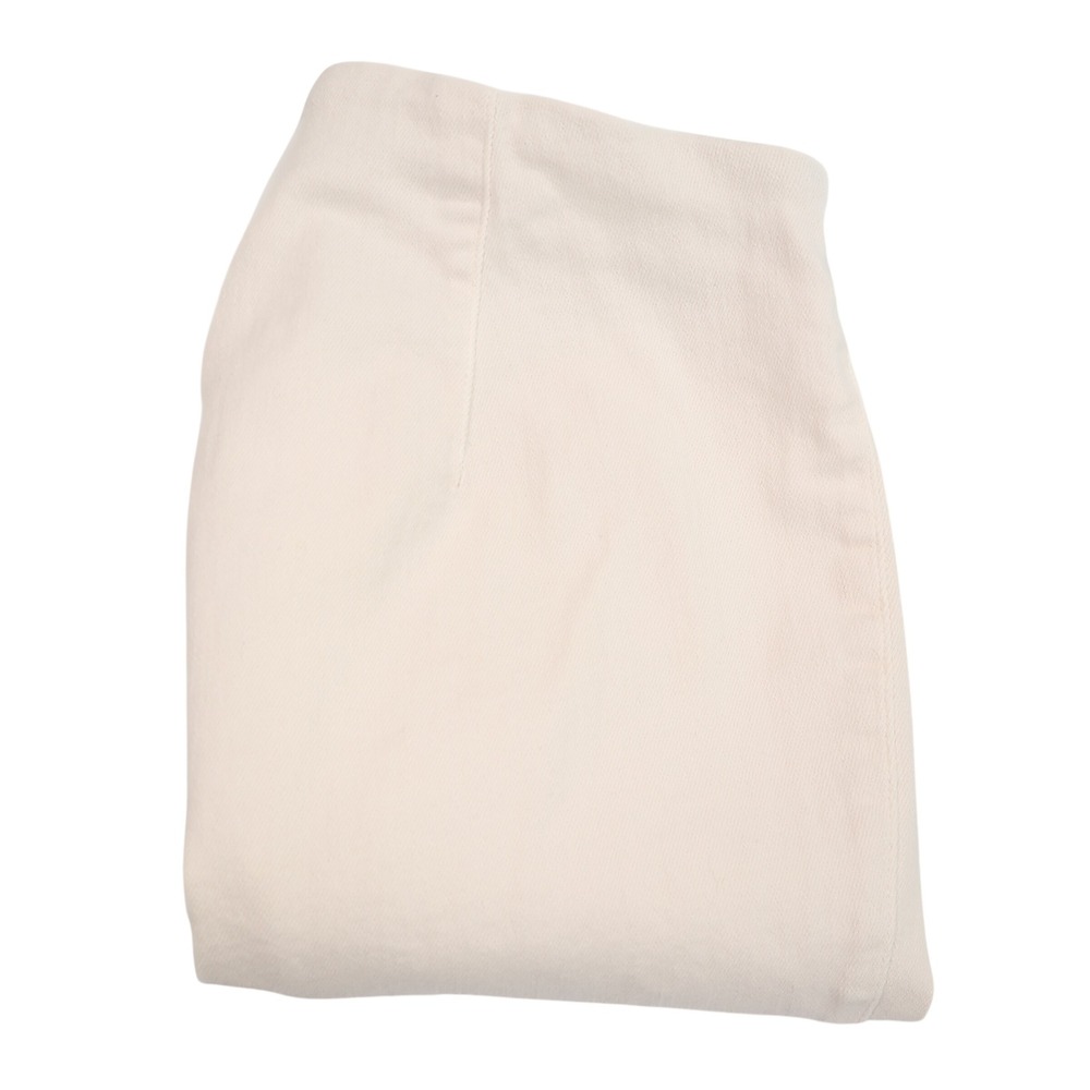 FRANK & EILEEN Womne's 28 Antique White Derry Illusion 01 Pull On Jean Pants USA